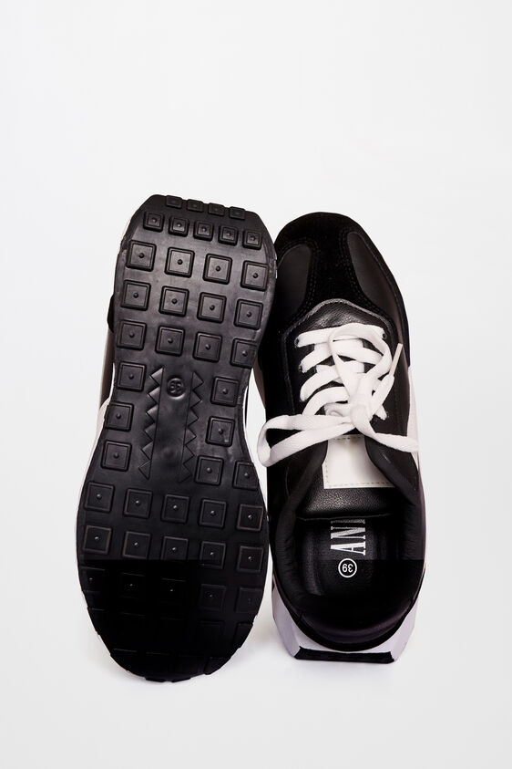 Black Sneaker Footwear, Black, image 2