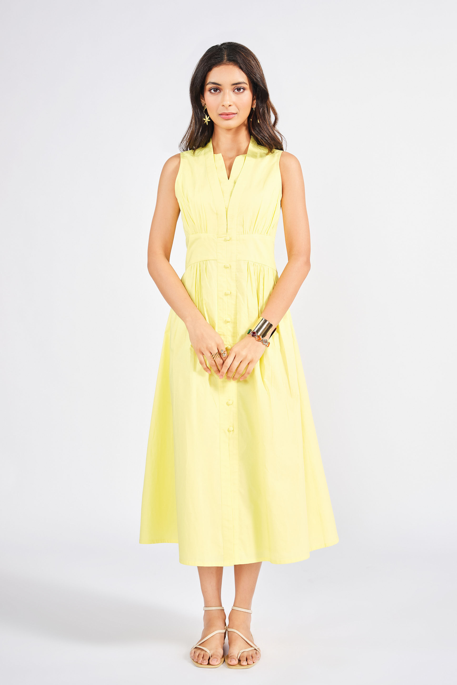 Summer Slush Dress, Yellow, image 1