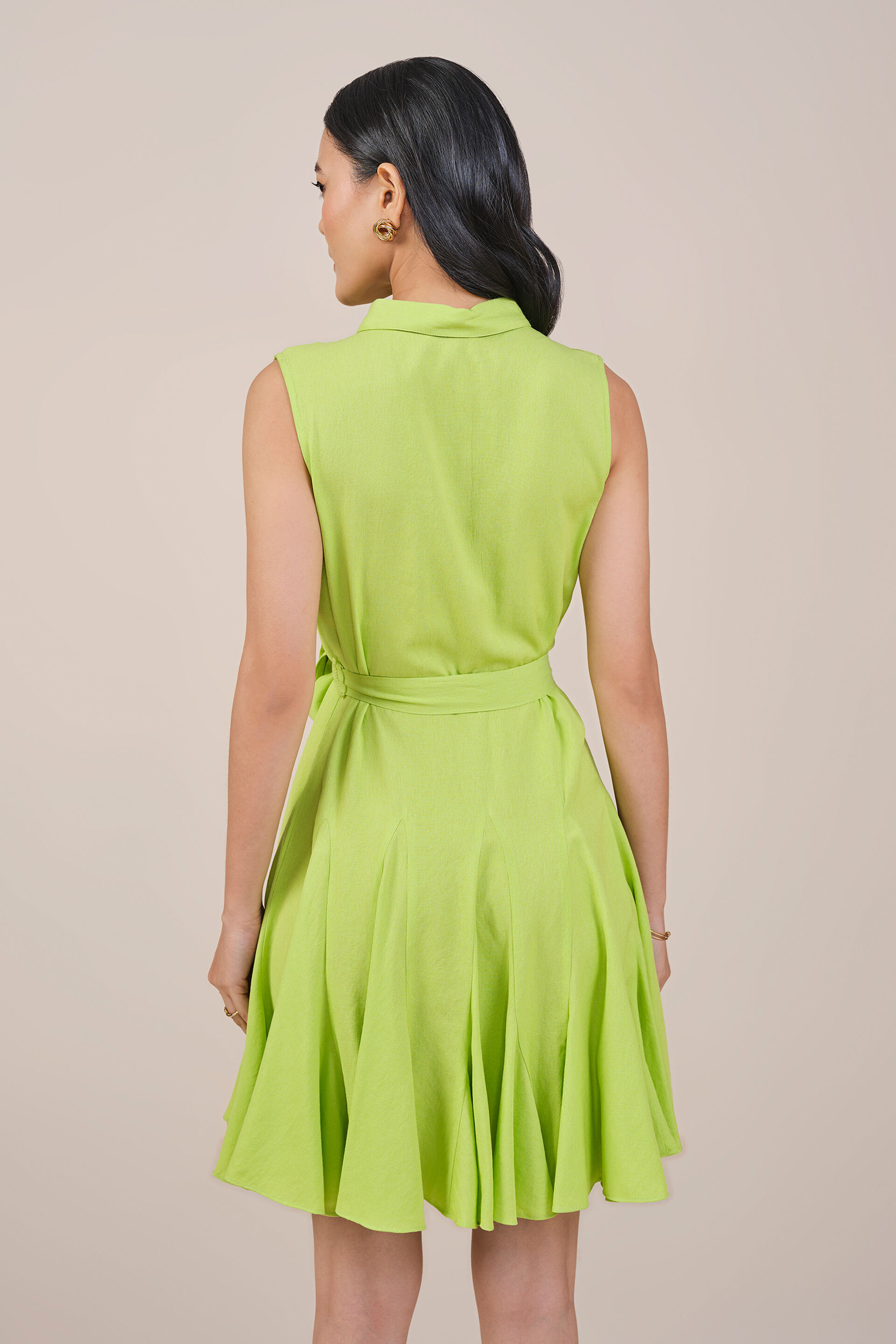 Time to Lime Dress, Lime Green, image 6