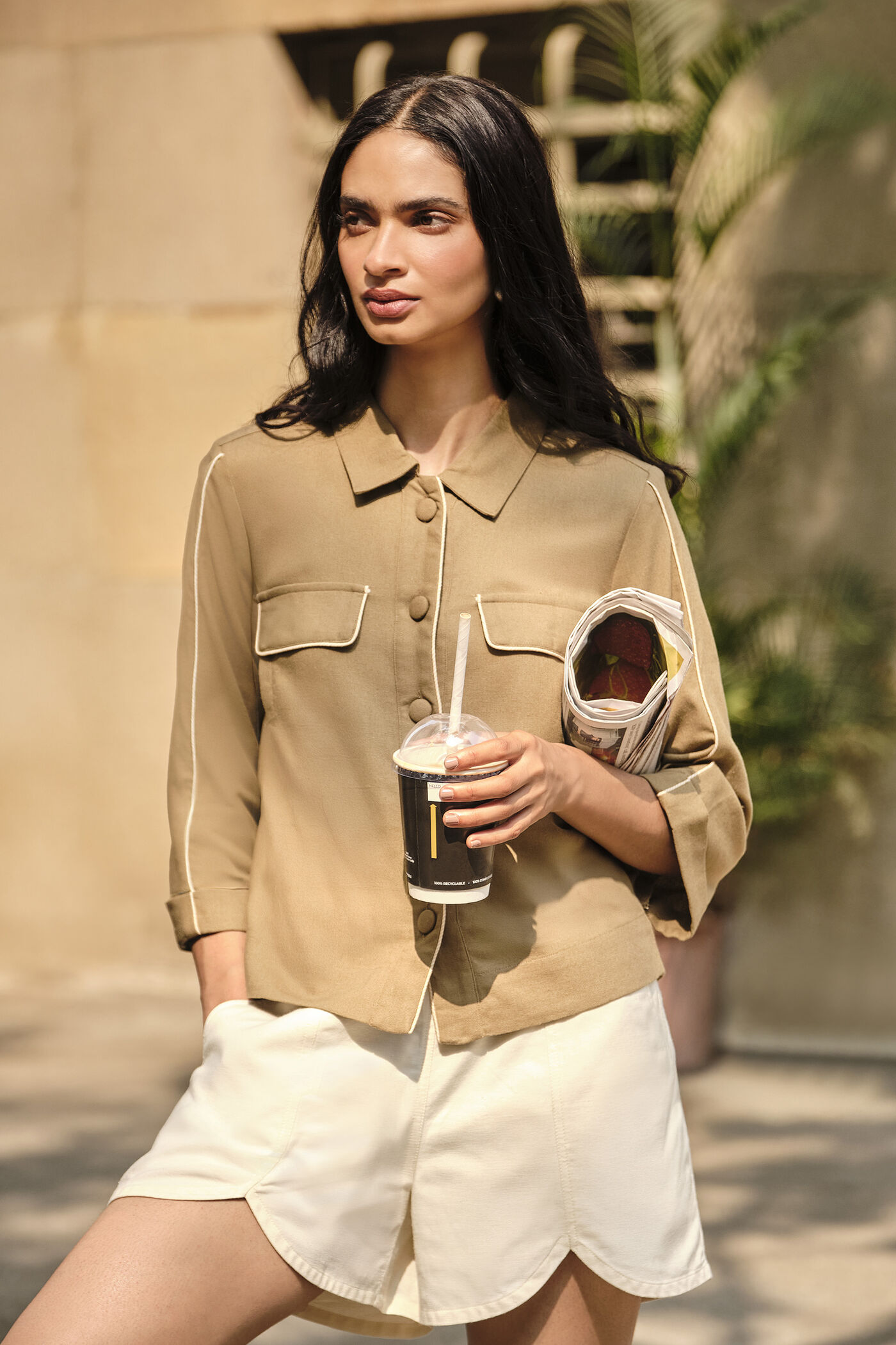 Ecria Beige Jacket