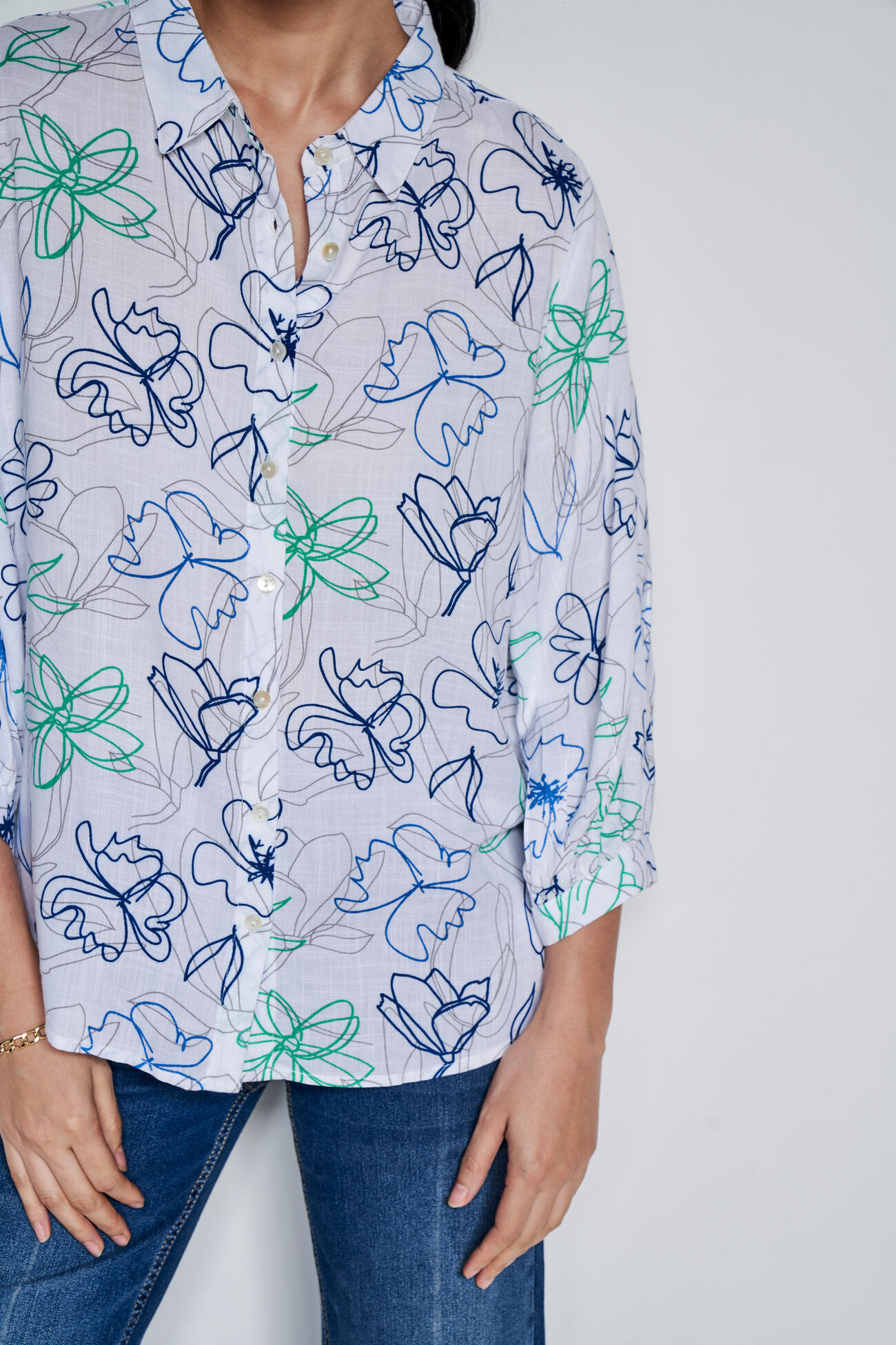 Botanical Play Top, Beige, image 5