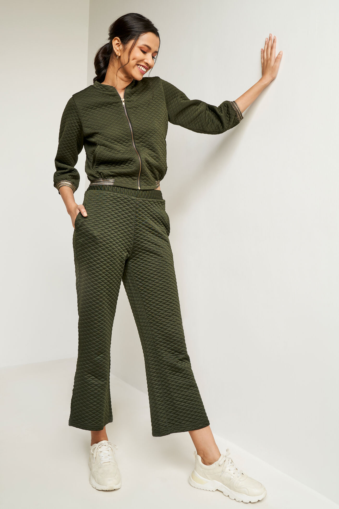 Olive Solid Straight set, Olive, image 5