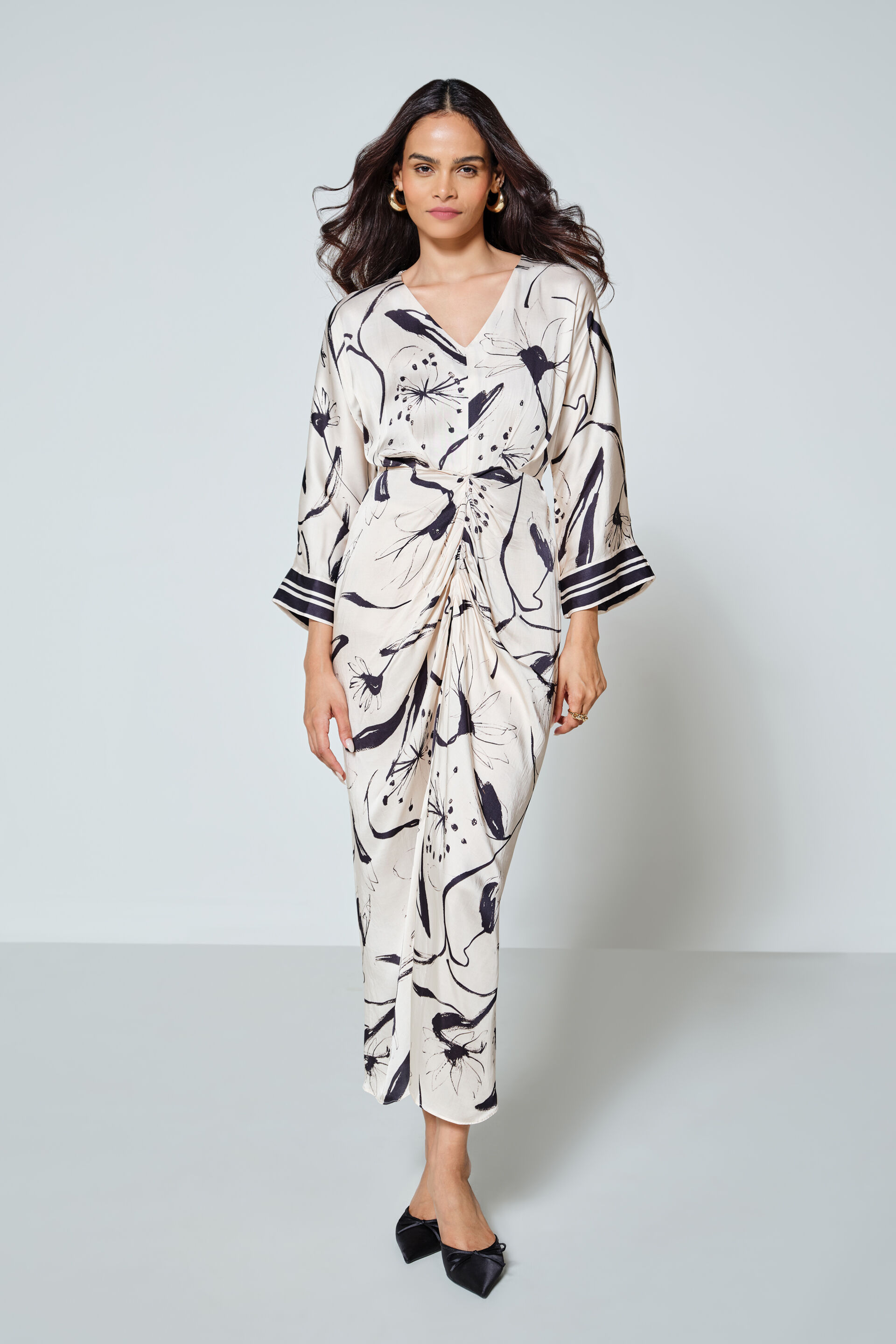 Araminta Dress, Black, image 1