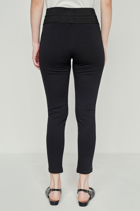 Solid Straight Bottom, Black, image 3