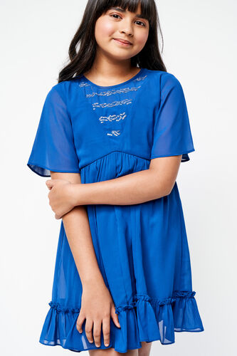 Sporty Blue Dress, Blue, image 1