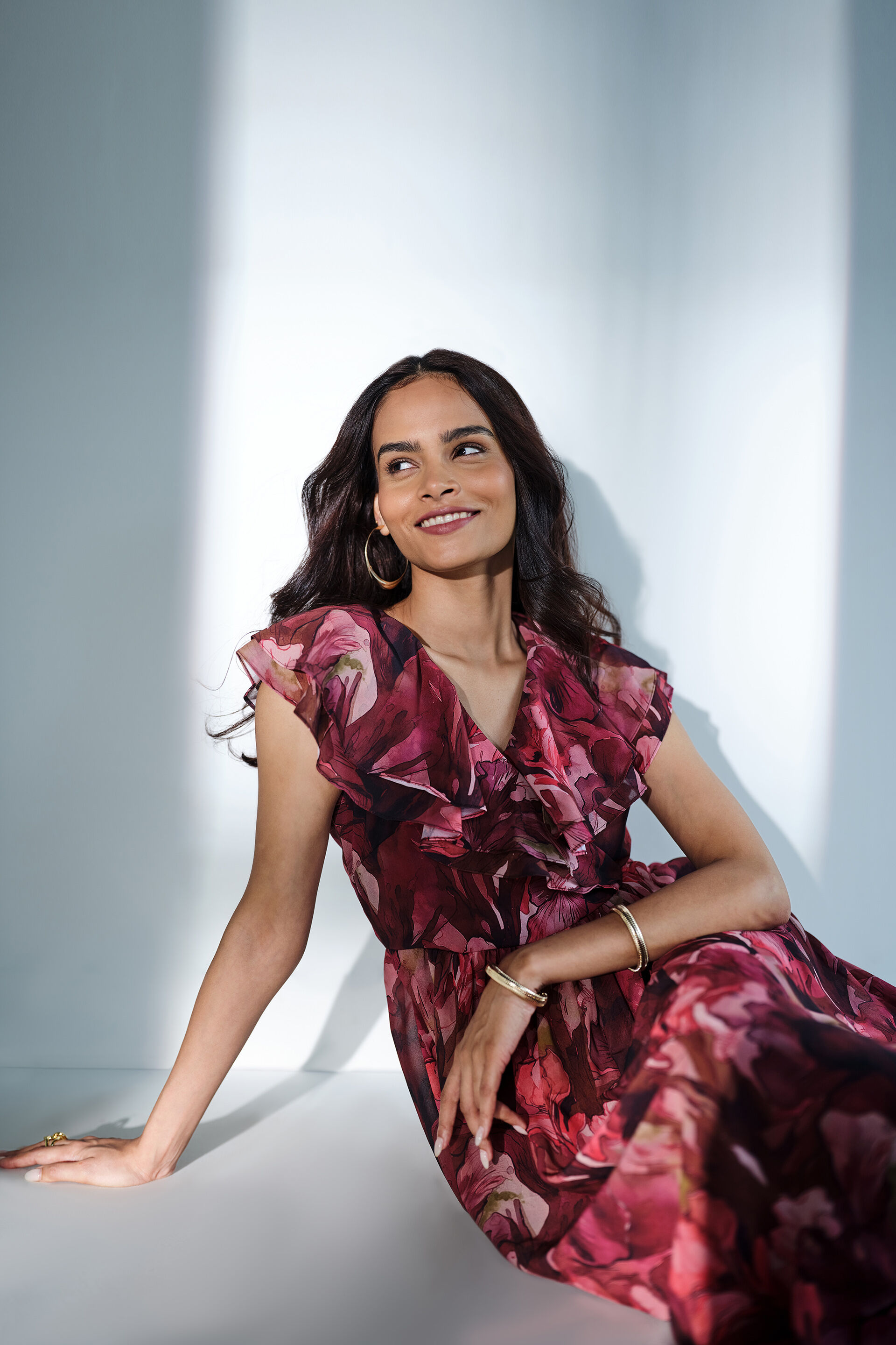 Cereza Gown, Wine, image 5