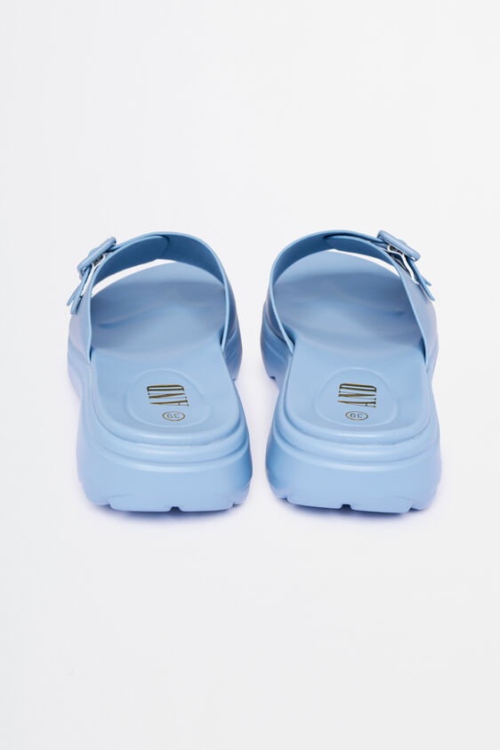 Blue Polyurethane Shoe, Blue, image 4