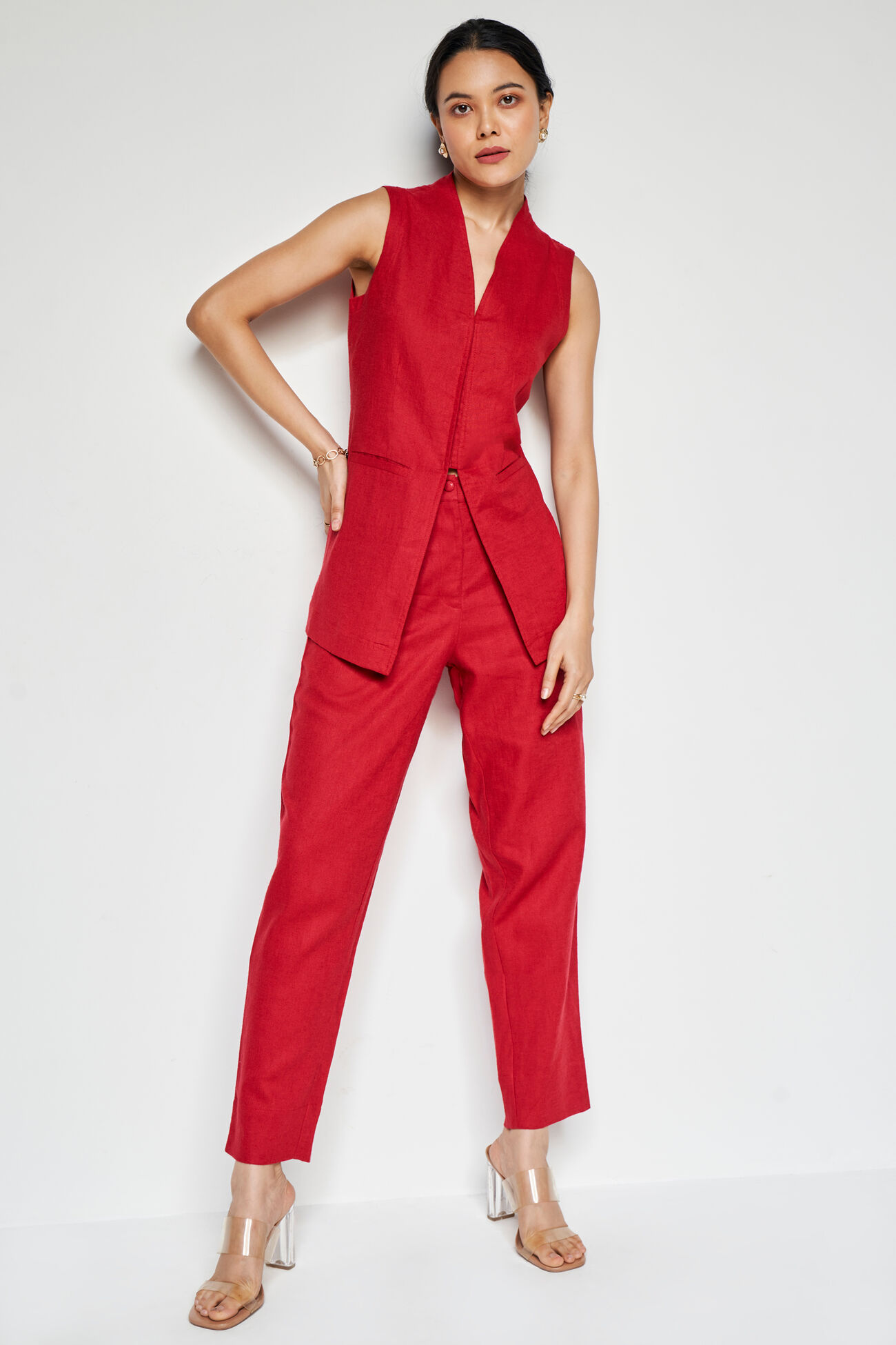 Firecracker Coord Set, Red, image 5