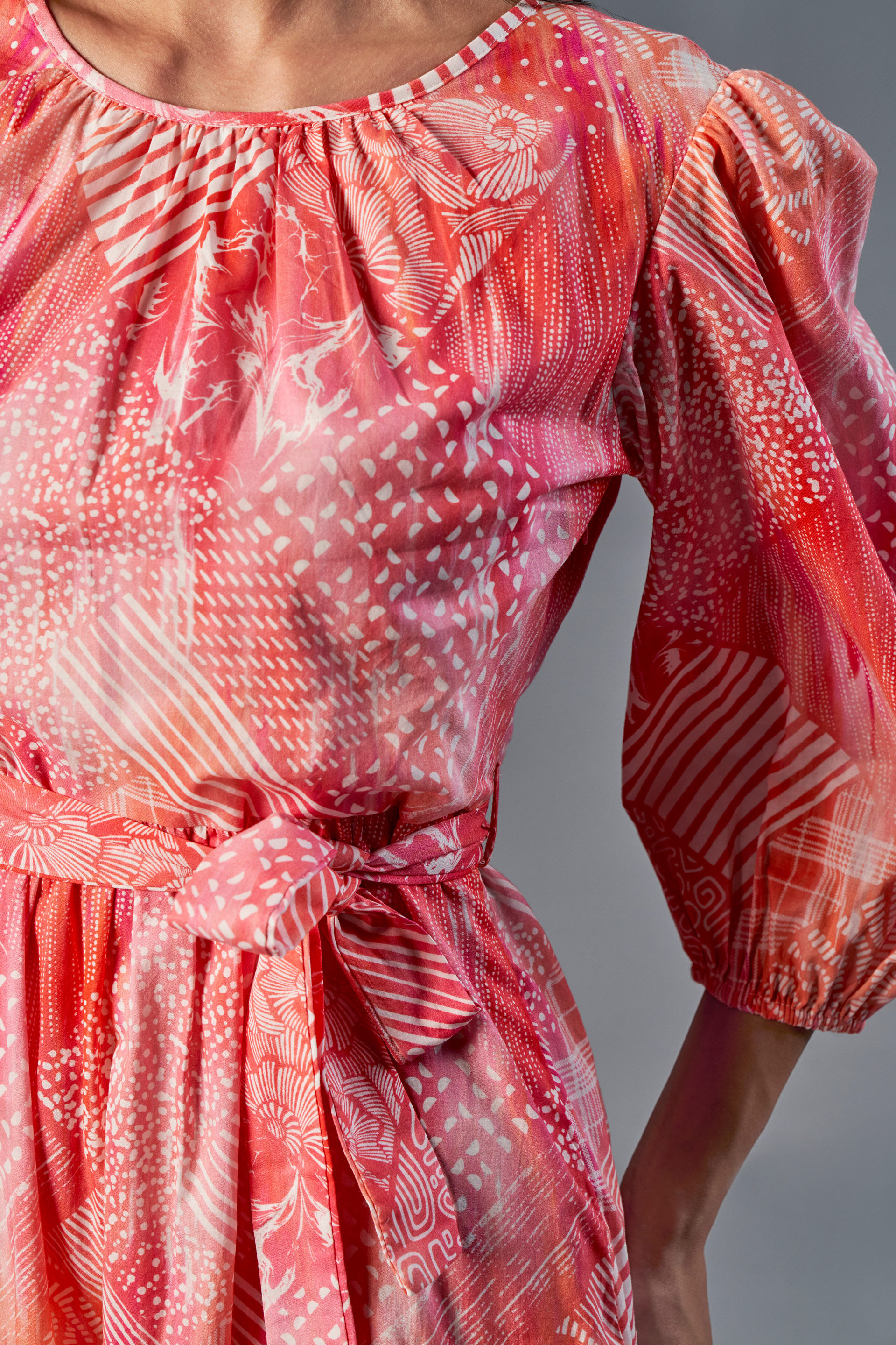 Coral Play Dress, Coral, image 8