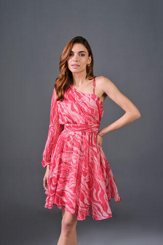 Hotter Pink Dress, Rose, image 2