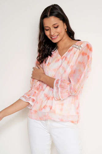 Multi Graphic Straight Top, Multi Color, image 2