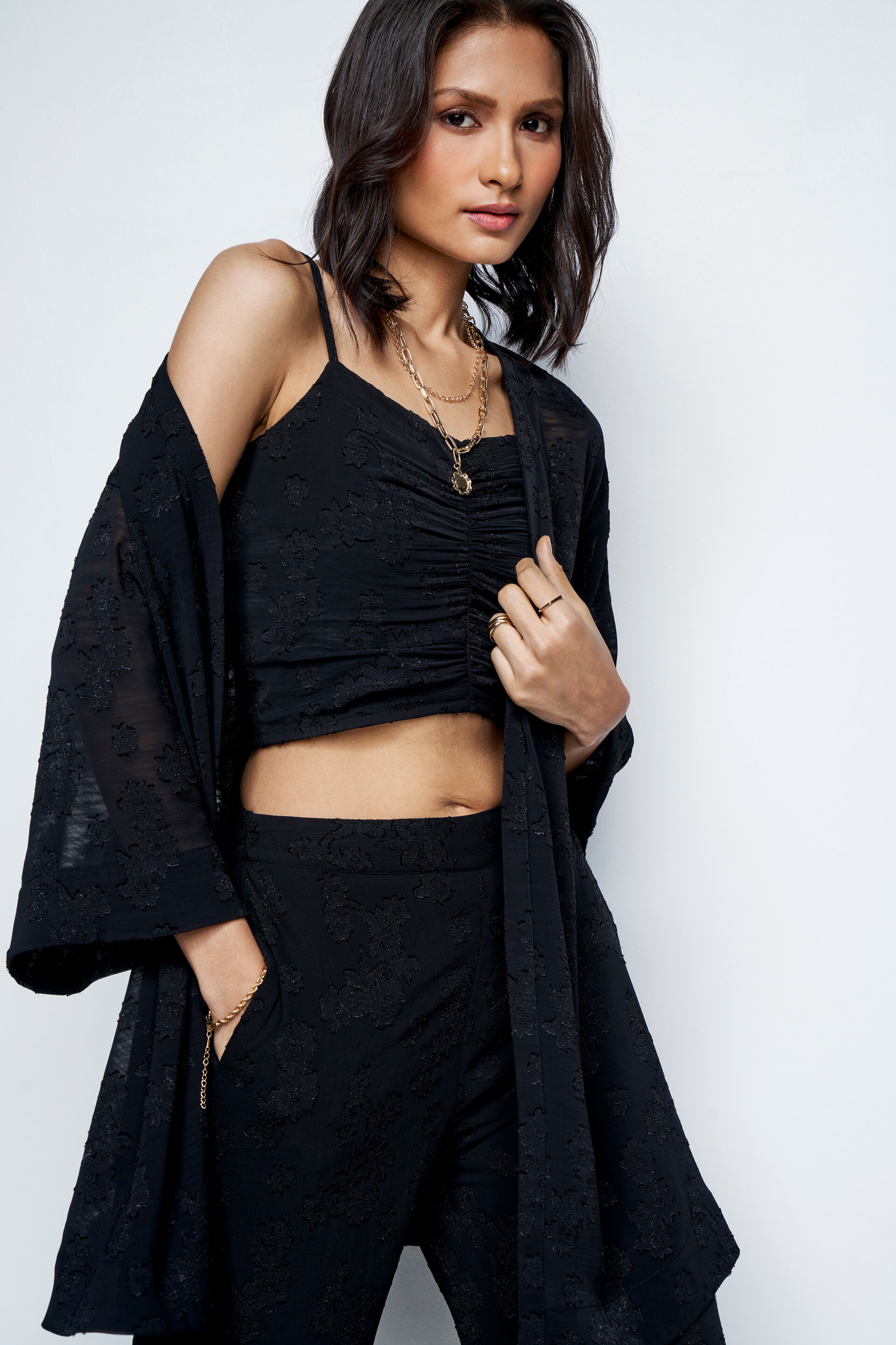 Space Black Co-ords Set, Black, image 5