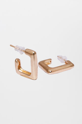 Gold Brass Earring, , image 6