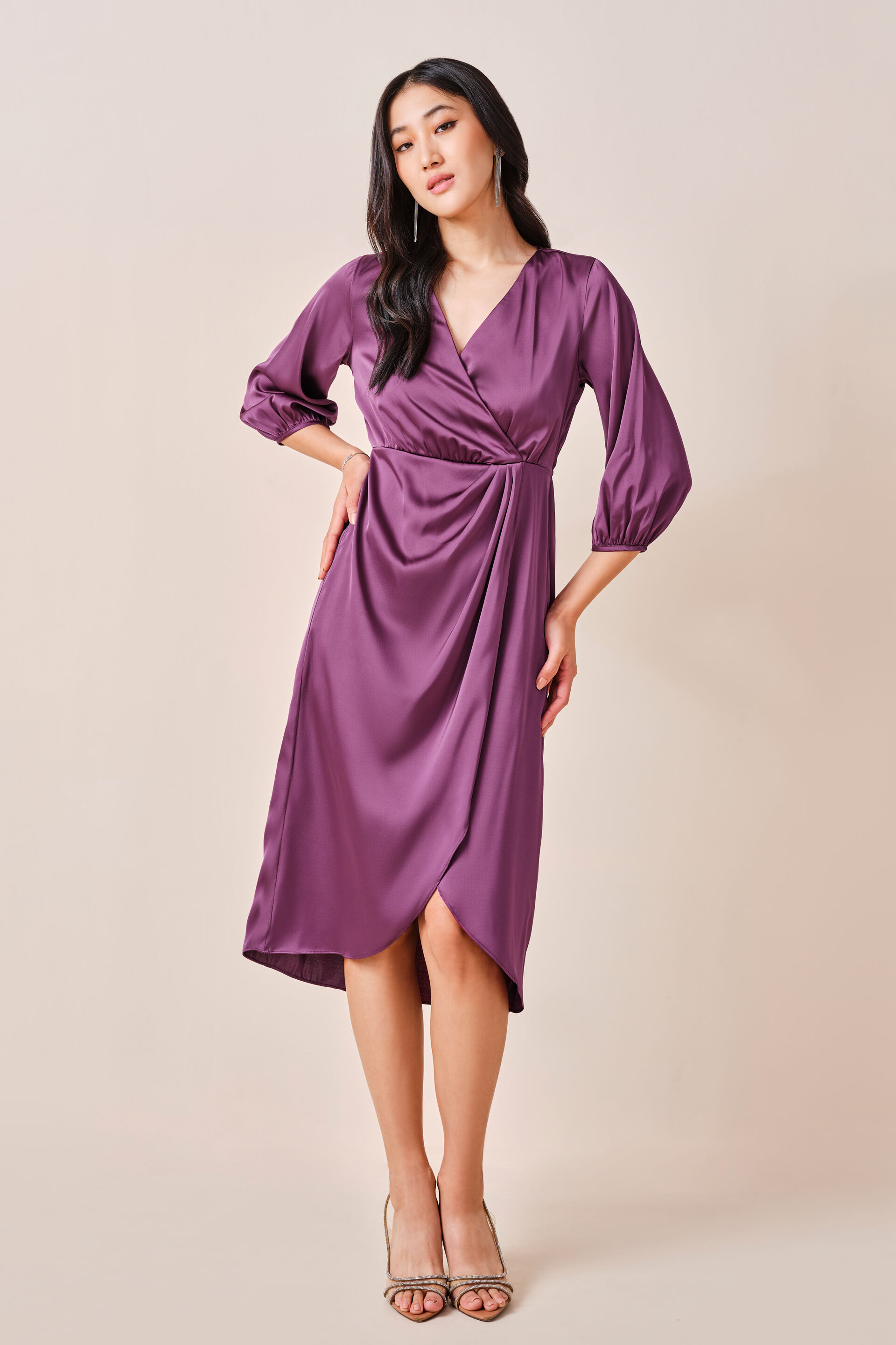 Berry Days Dress, Purple, image 1
