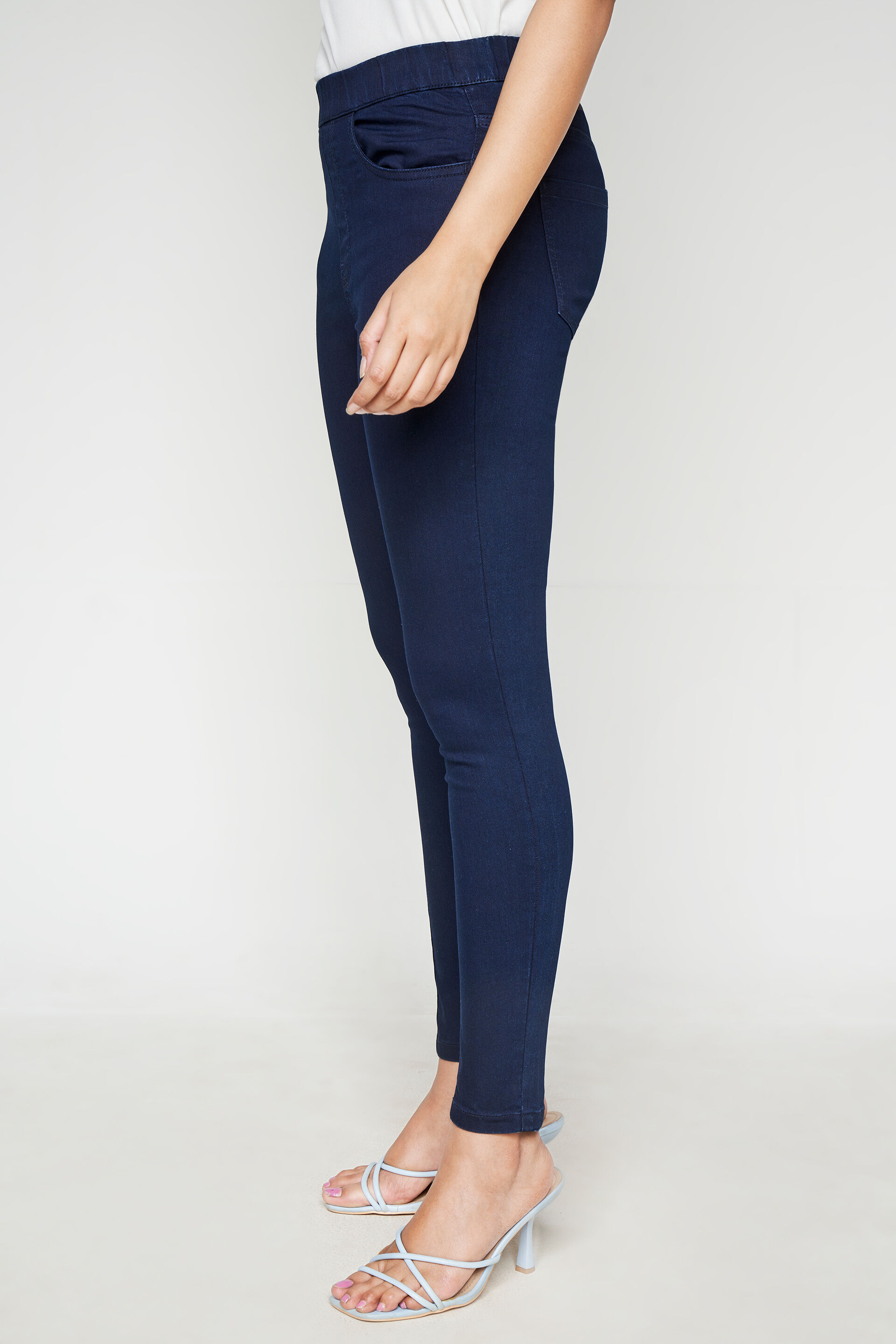 Everyday Dark Blue Denim Bottom, Dark Blue, image 5