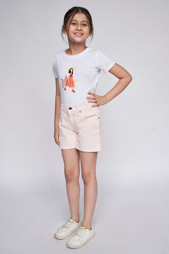 3 - White Graphic Straight Top, image 3
