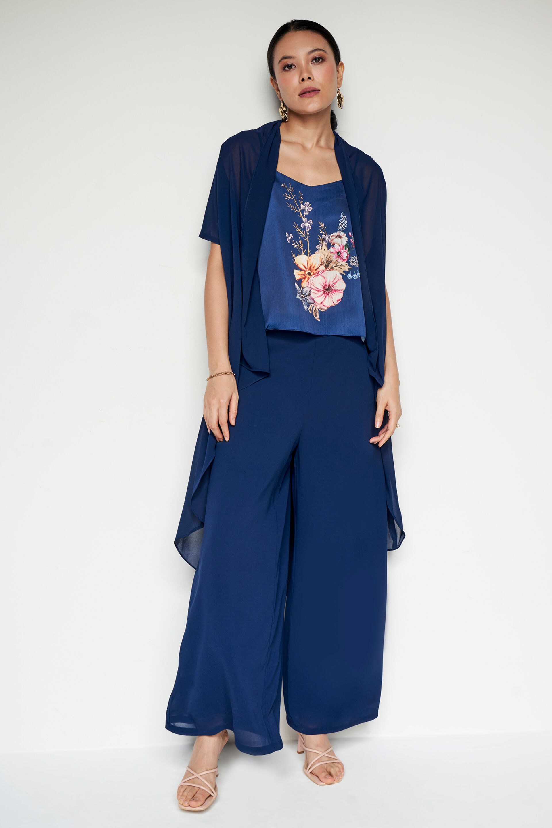 Midnight Blossom Set, Navy Blue, image 1