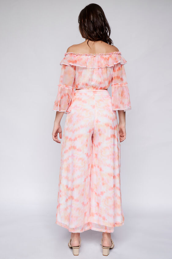 Orange Abstract Straight Suit, Orange, image 4