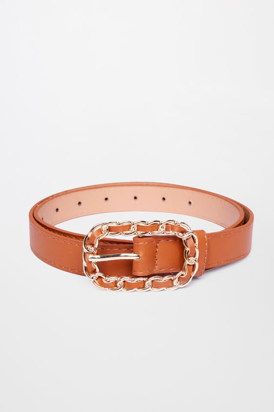 Tan Polyurethane Belt, Tan, image 1