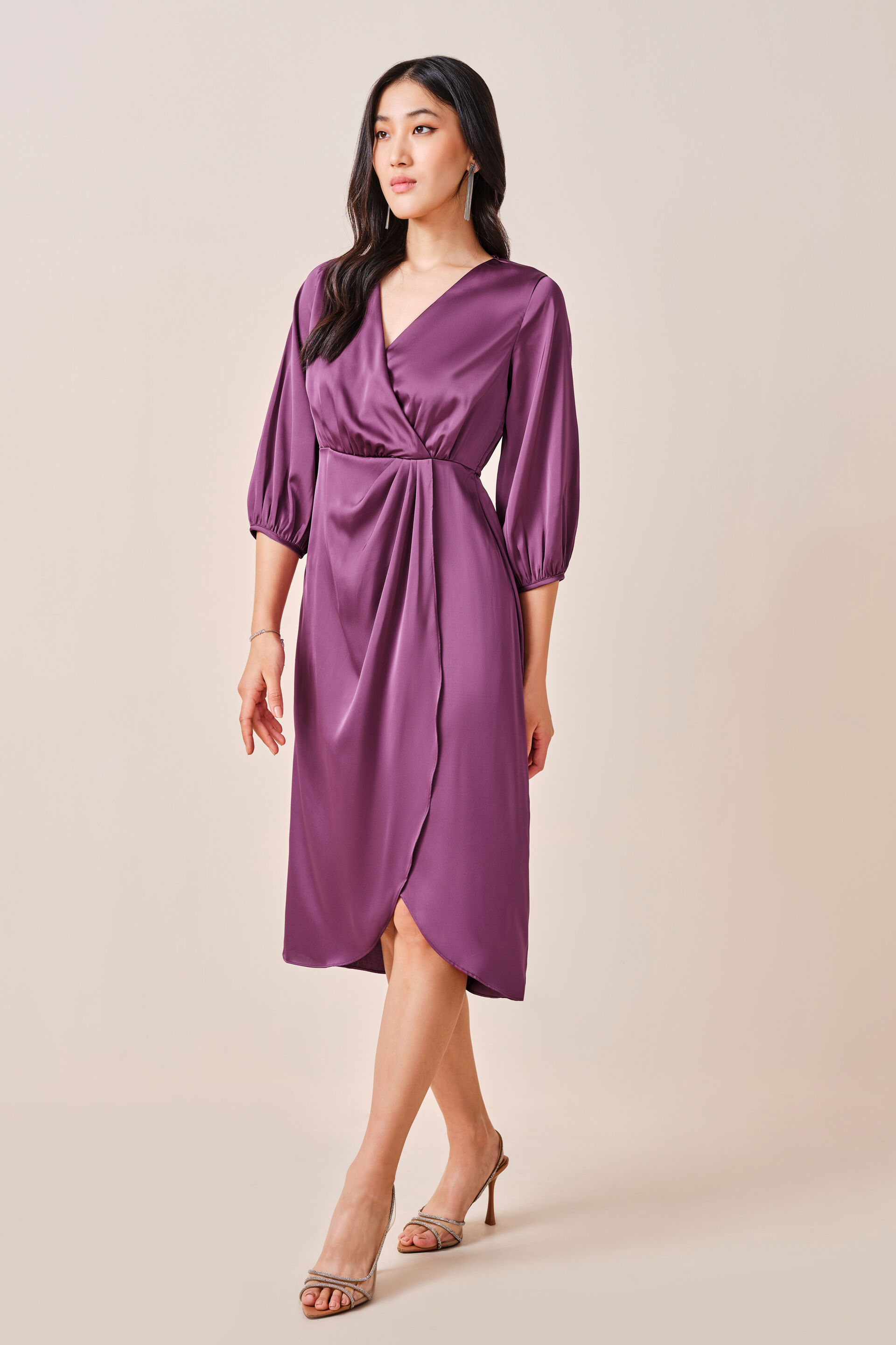 Berry Days Dress, Purple, image 3