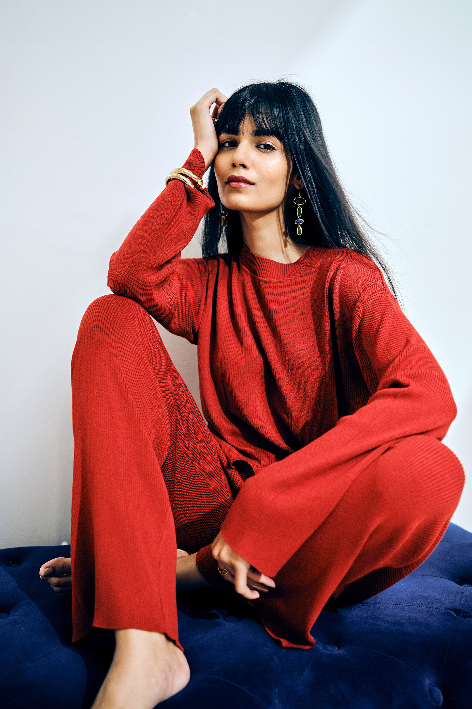 Rust Drift Co-ord Set, Rust, image 3