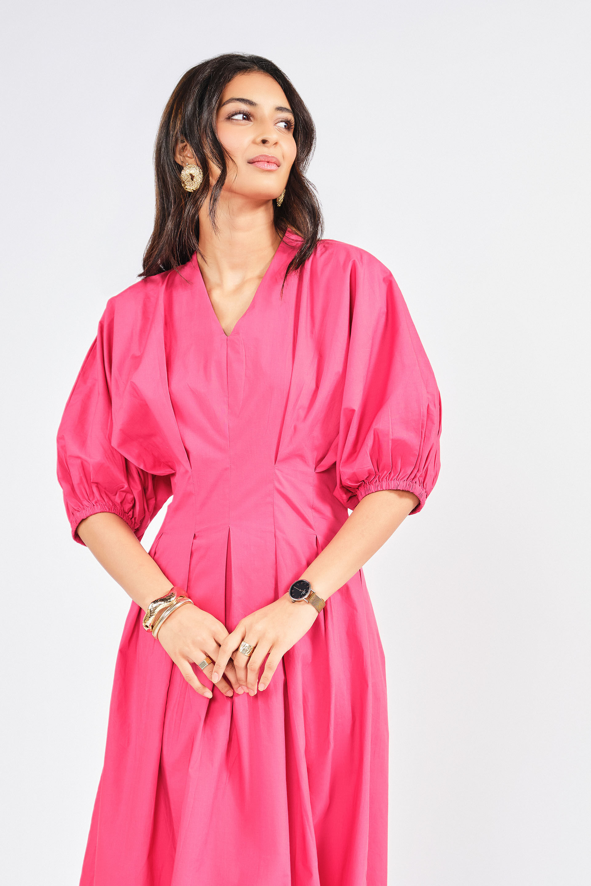 Summer Sorbet Pink Dress, Pink, image 2