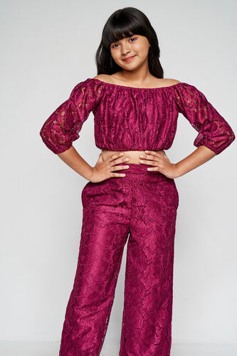 Diva Co-ords Set, Wine, image 4