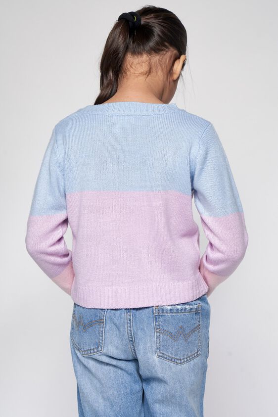 4 - Multi Color Colour blocked Straight Top, image 4