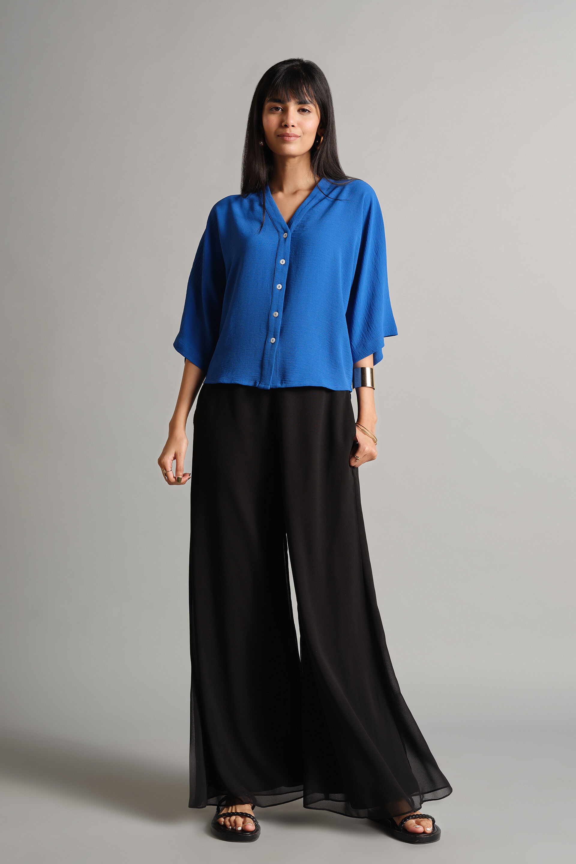 Blue Vibe Top, Blue, image 2