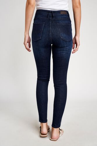 3 - Nora Mid Rise Skinny Blue Jeans, image 3