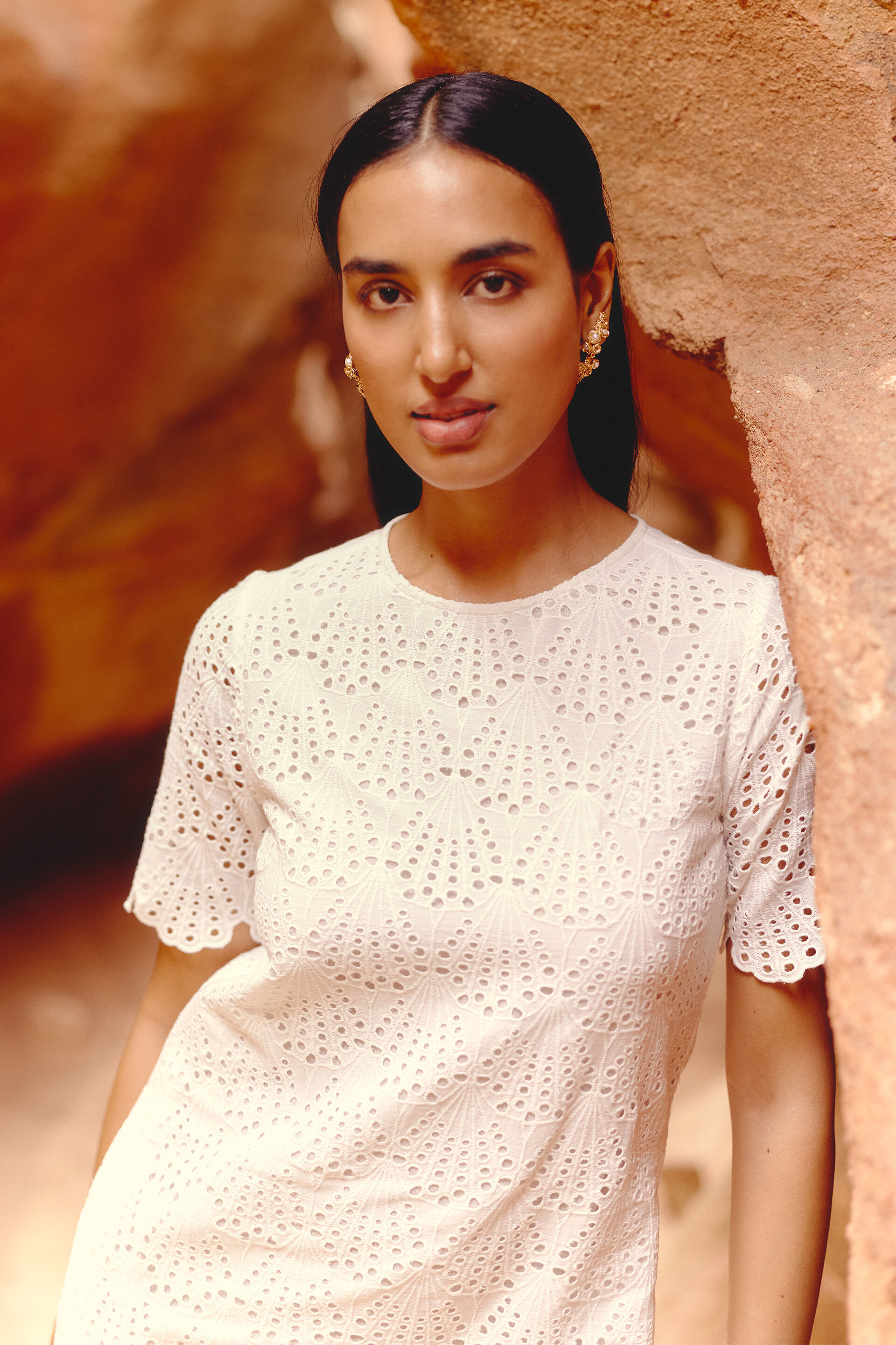 Delray Dress, White, image 5