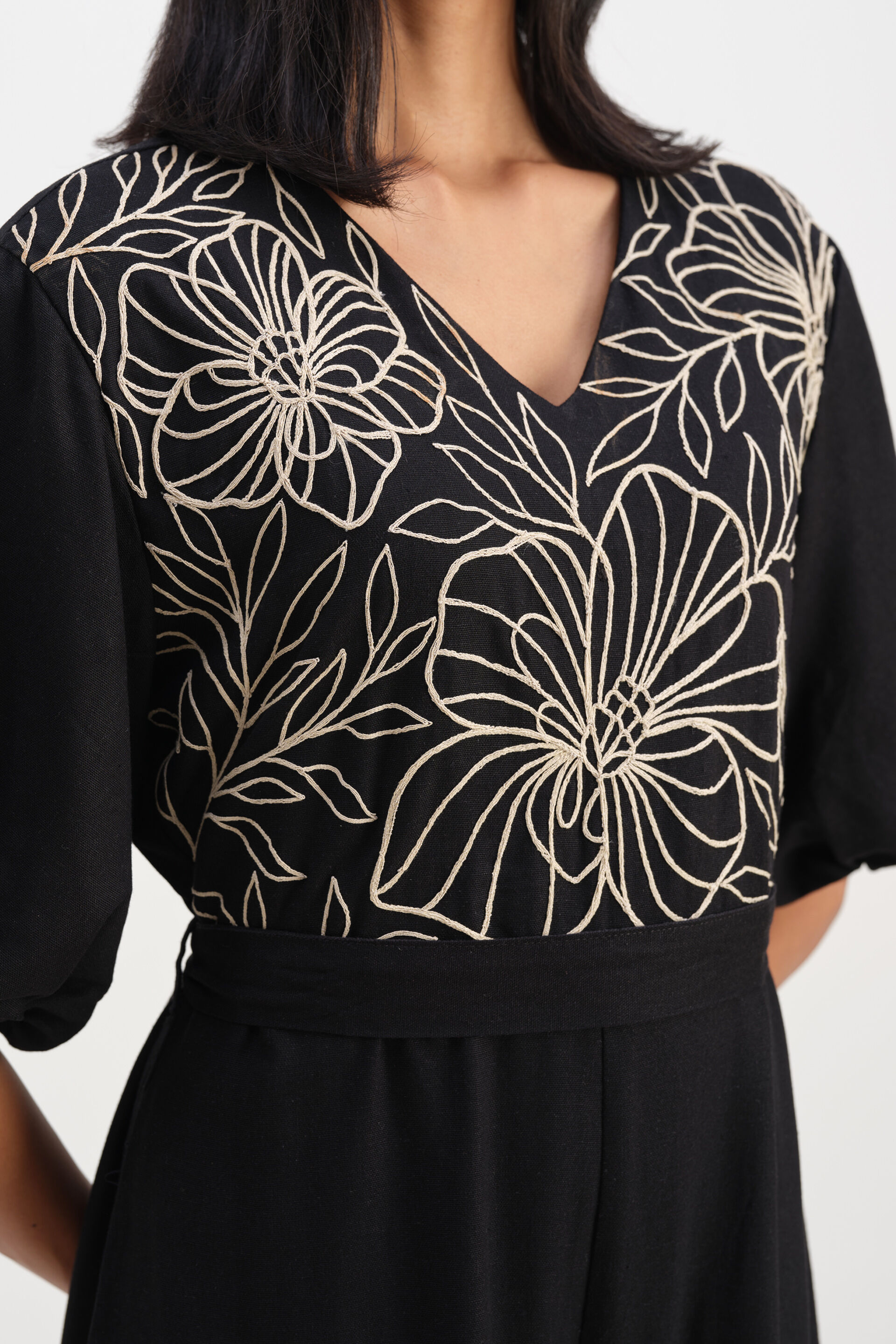 Nocturnally Beautiful Jumpsuit, Black, image 3