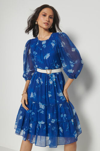 Dive Right In Dress, Blue, image 1