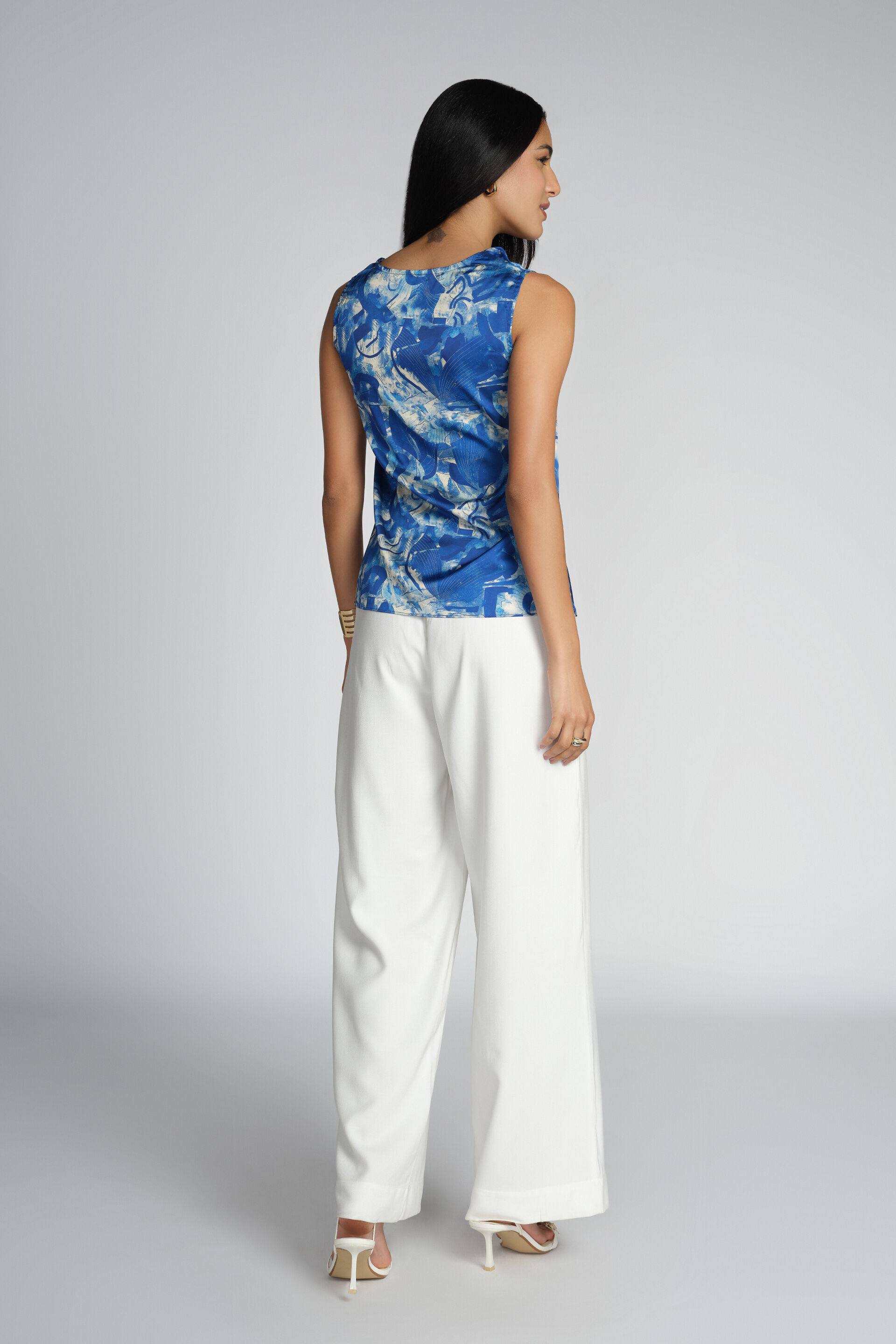 Lagoon Blue Top, Blue, image 5