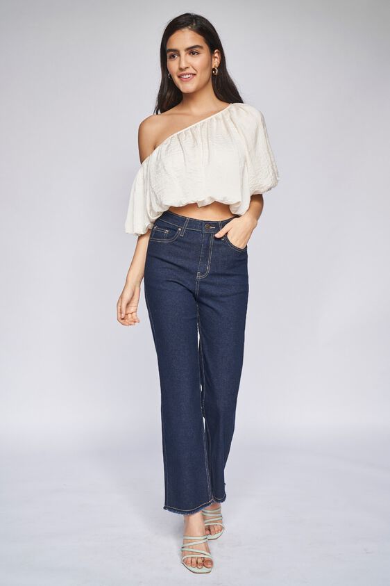 3 - Indigo Solid Straight Bottom, image 2