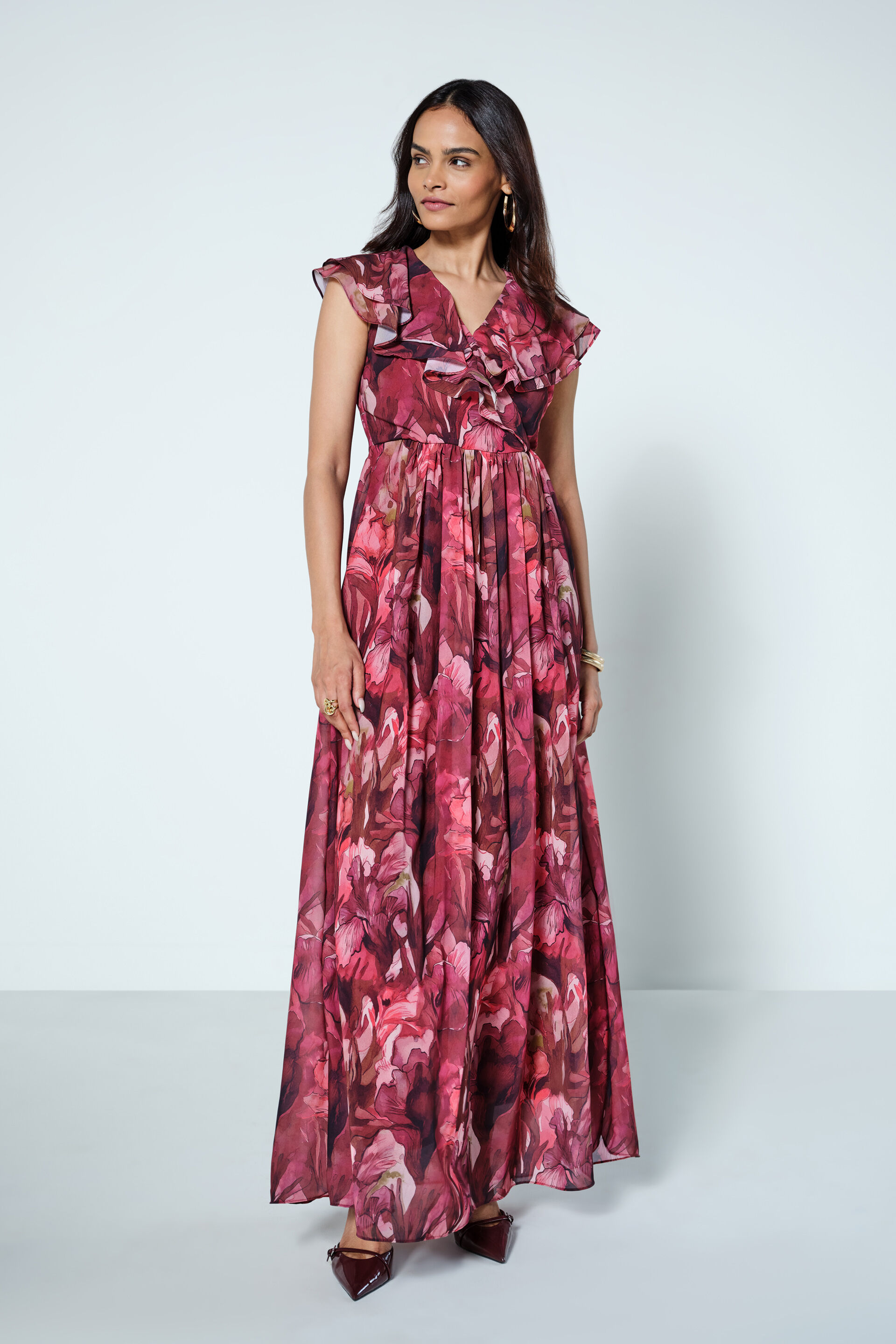 Cereza Gown, Wine, image 1