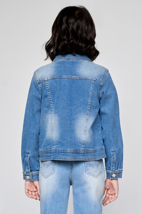 Blue Denim Jacket, Blue, image 5