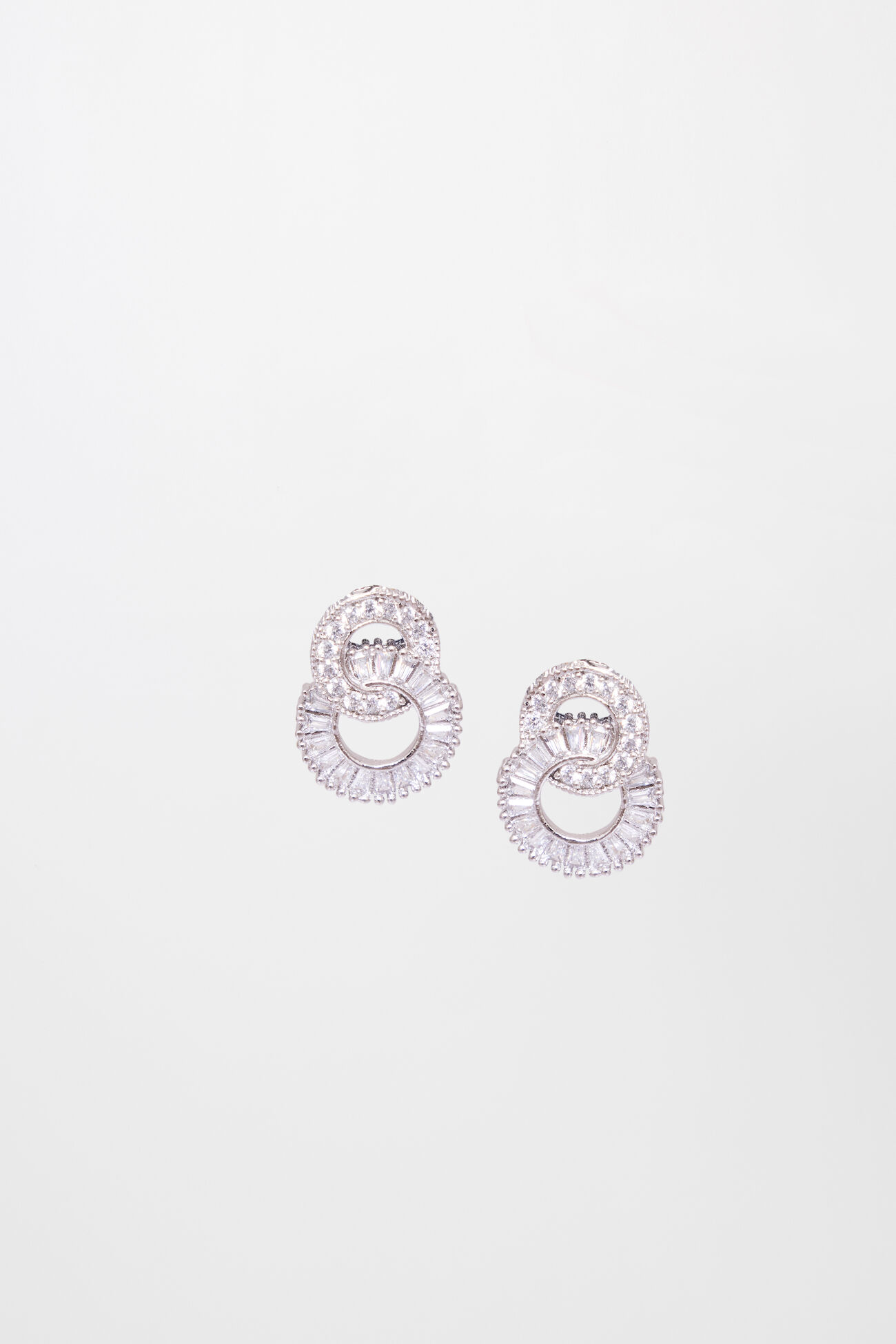 Crystal Circles Earrings, , image 1