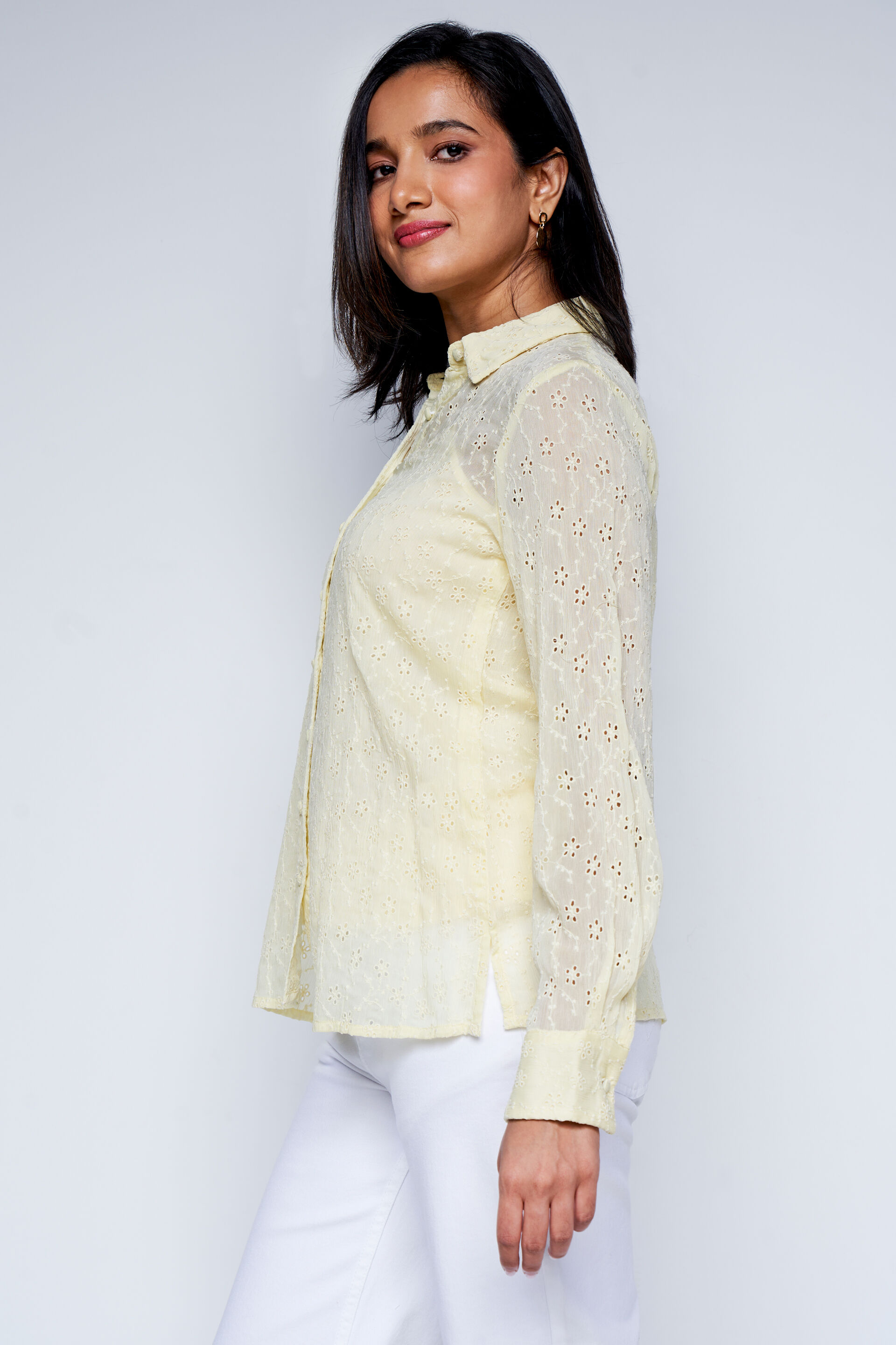 Yellow Marshmallow Top, Yellow, image 2