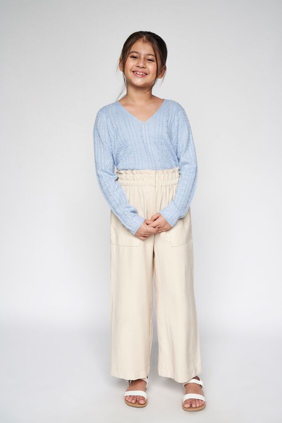 2 - Powder Blue Solid Straight Top, image 2