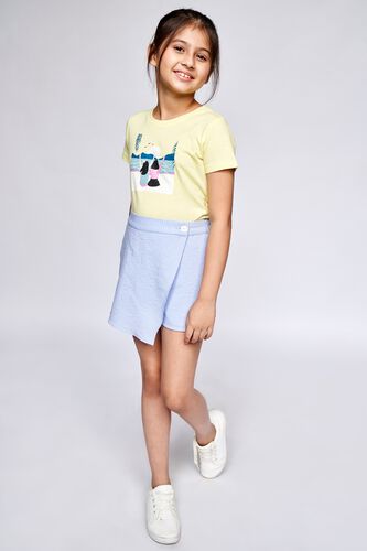 4 - Yellow Graphic Straight Top, image 4