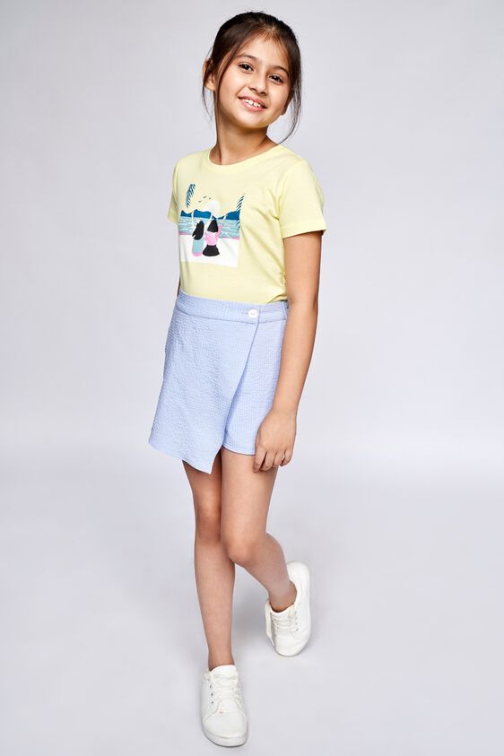 4 - Yellow Graphic Straight Top, image 4