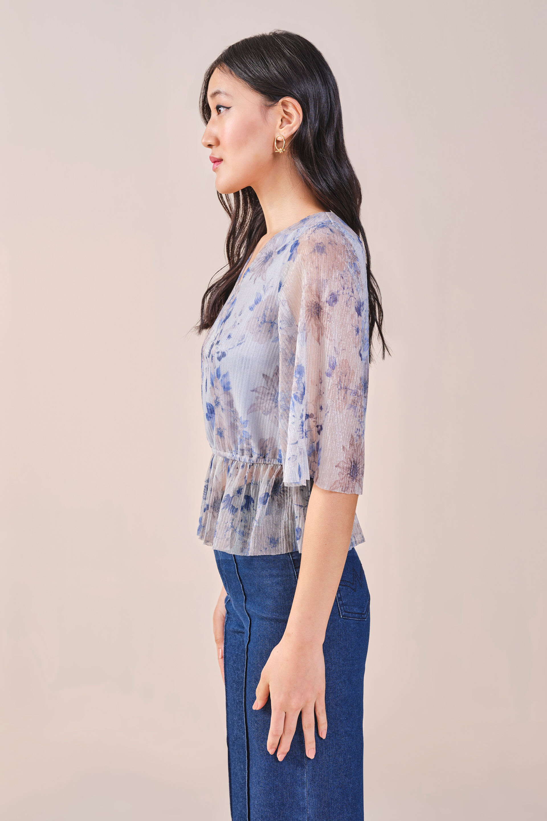 Alaya Shimmer Top, Multi Color, image 6