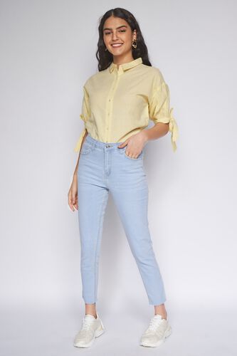 3 - Yellow Stripes Curved Top, image 3