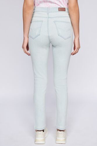 4 - Light Blue Solid Straight Bottom, image 4