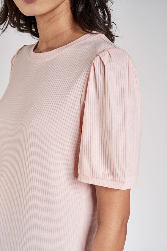 5 - Pink Solid A-Line Top, image 5