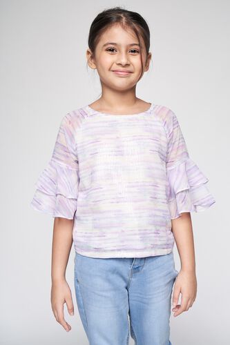 3 - Multi Color Abstract Straight Top, image 3