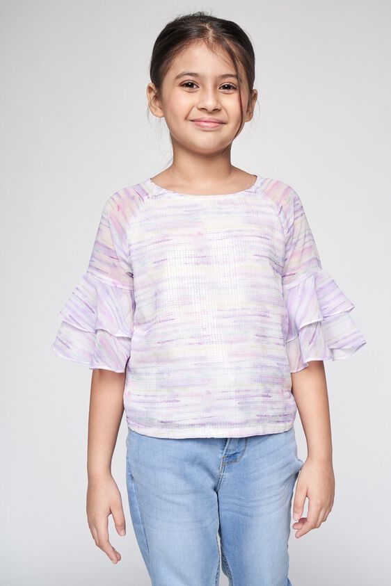 3 - Multi Color Abstract Straight Top, image 3