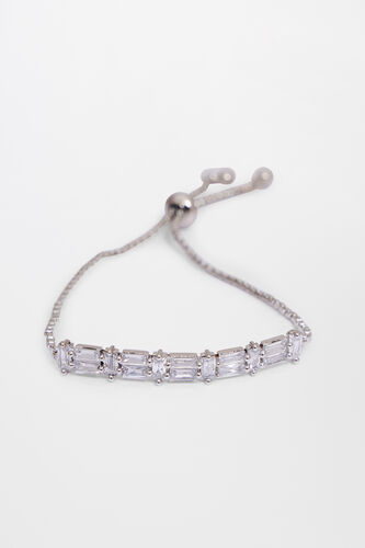 Silver Brass Bracelet, , image 1