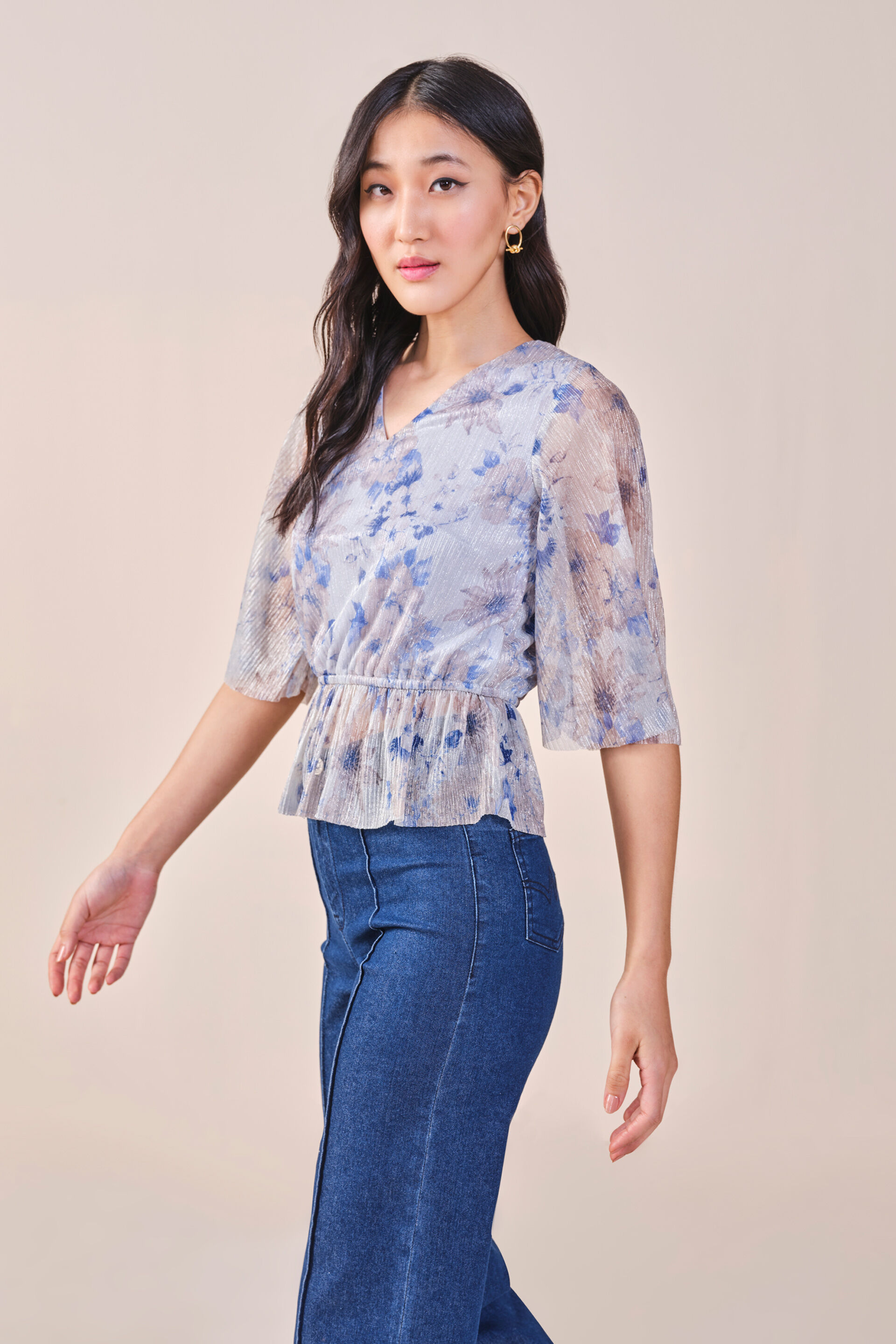 Alaya Shimmer Top, Multi Color, image 4